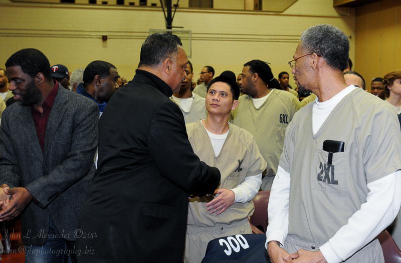 RevJJackson's tweet photo. From Today's Annual Cook County #Christmas Jail visit. Merry Christmas! #PUSHPeace #ReasonForTheSeason http://t.co/Ua2HhHPynN