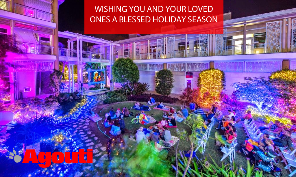 Agoutiapp's tweet photo. The team at Agouti would like to wish you and your loved ones a blessed holiday season! #agoutiapp #Cayman http://t.co/zfscLJWhGL