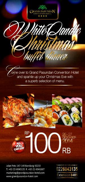 Merry Christmas :) Room start from 695k nett | Christmas Dinner All You Can Eat 100k nett. Enjoy Christmas with us :)