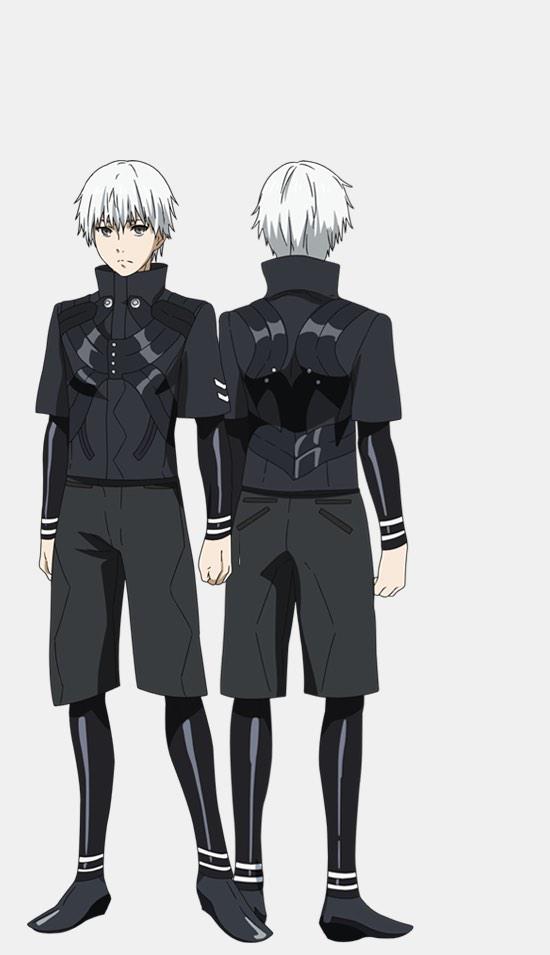 Soal_Anime's tweet photo. Pakaian Ken Kaneki di Tokyo Ghoul √A (Season 2), tayang 8 Januari 2015 http://t.co/P9Xmk4nNSR http://t.co/LsgyMec0sO