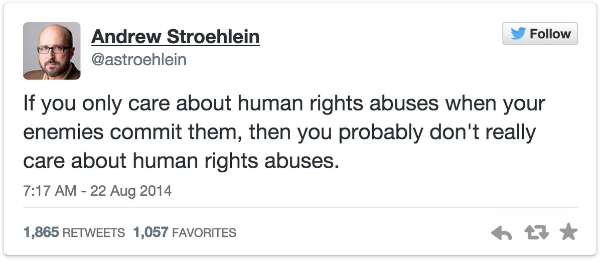 Most shared human rights tweets in 2014 - Number 7 bit.ly/1CJ3yeS #socialmedia