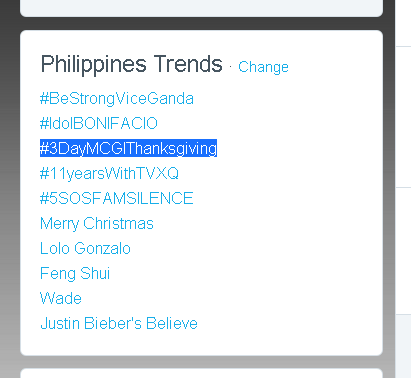 UNTVNewsRescue's tweet photo. #3DayMCGIThanksgiving at 3rd spot http://t.co/UXfjnWuDfI