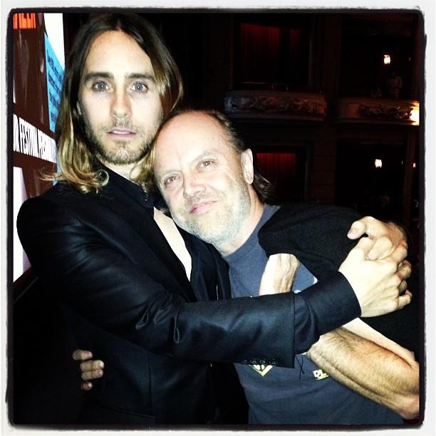Happy birthday Jared Leto & Lars Ulrich      . 