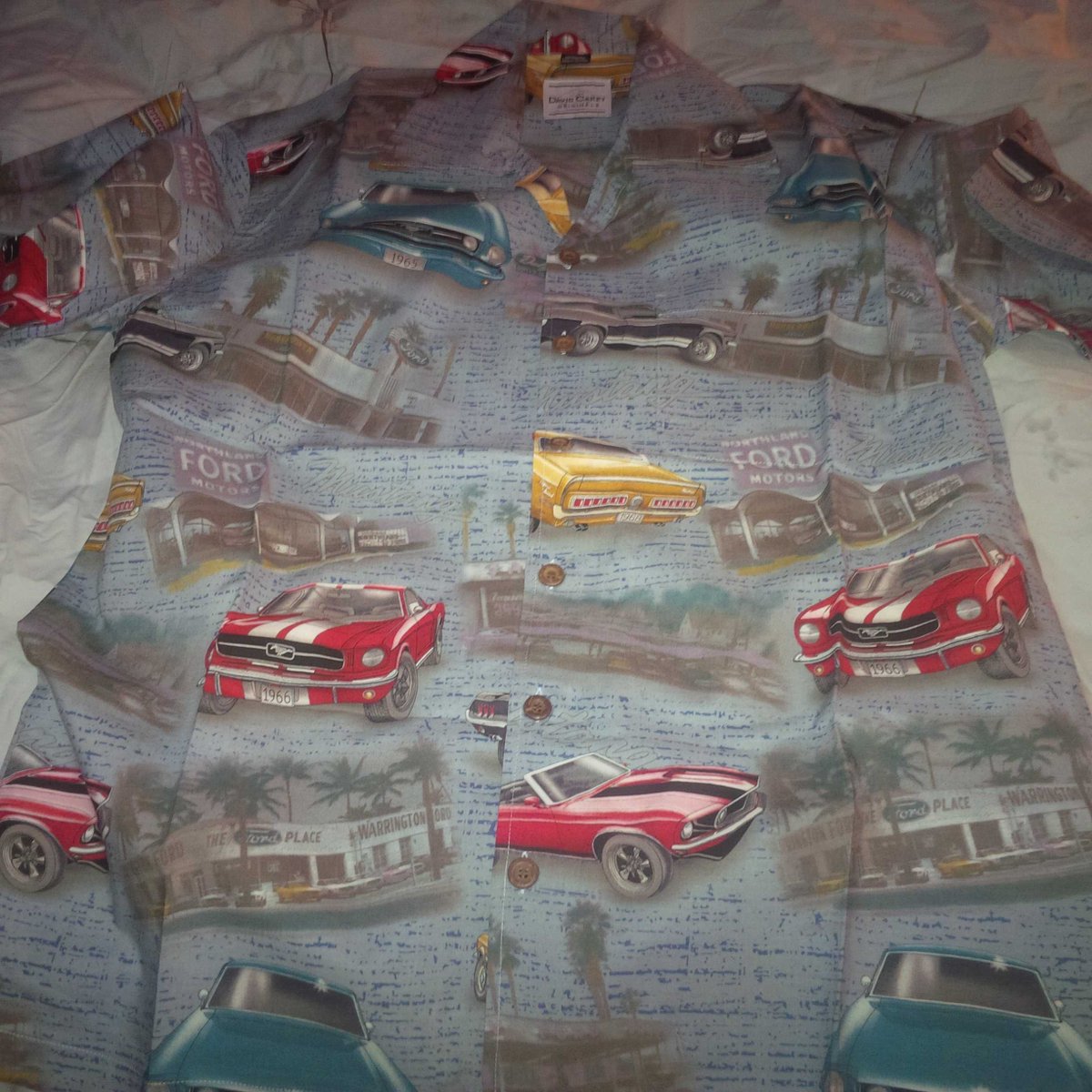 DavidJNeal's tweet photo. Shirt with the Mustang clock. Daughter's gift. @BecauseMustang @MustangFans101 @mustangsdaily @MustangMonthly http://t.co/qcx5vJbHHF