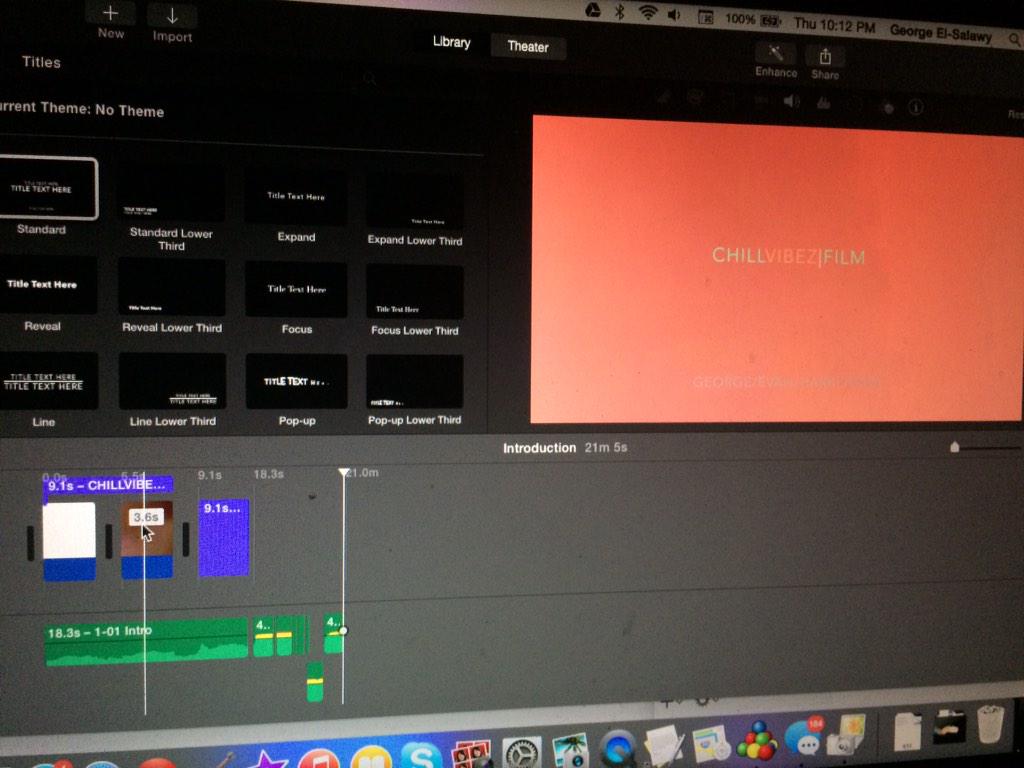 gzorgzz's tweet image. I feel so restricted on IMovie..😒 #editingprobs