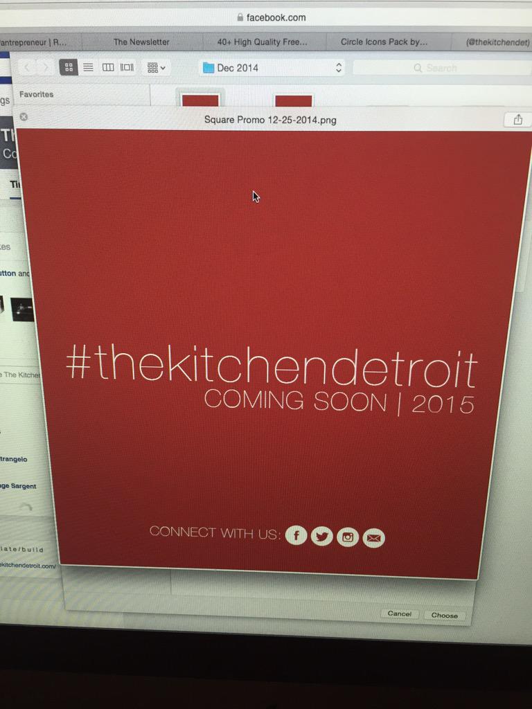 songsbyleo's tweet photo. This new year, I'm building a legacy. Can't wait to get to work. #thekitchendetroit http://t.co/f1TnPHeESh