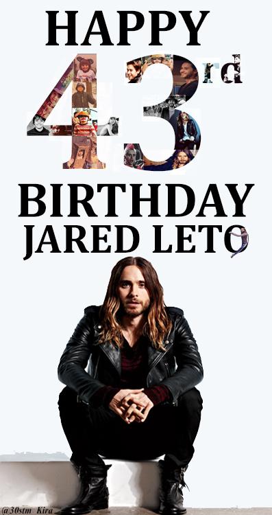 Happy Birthday Jared Leto! I made this edit for you :) 