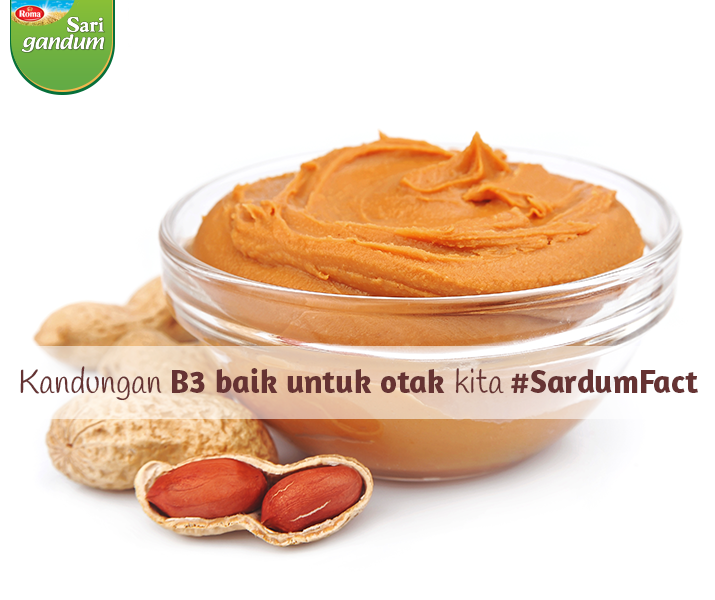 Salah satu kandungan baik pada kacang adalah vitamin B3 yang baik untuk otak #Fact