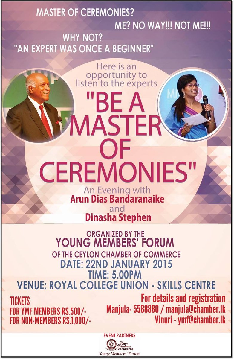 Young Members Forum tweet media
