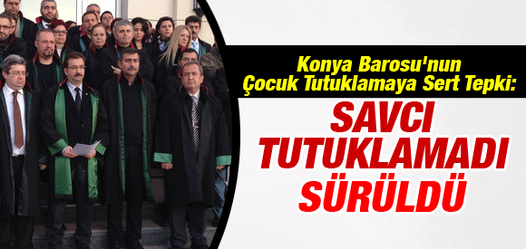 Konya Barosu'nun Çocuk Tutuklamaya Tepki: Endişeliyiz aktifhaber.com/konya-barosunu… #zordeğil #bunaldım ”