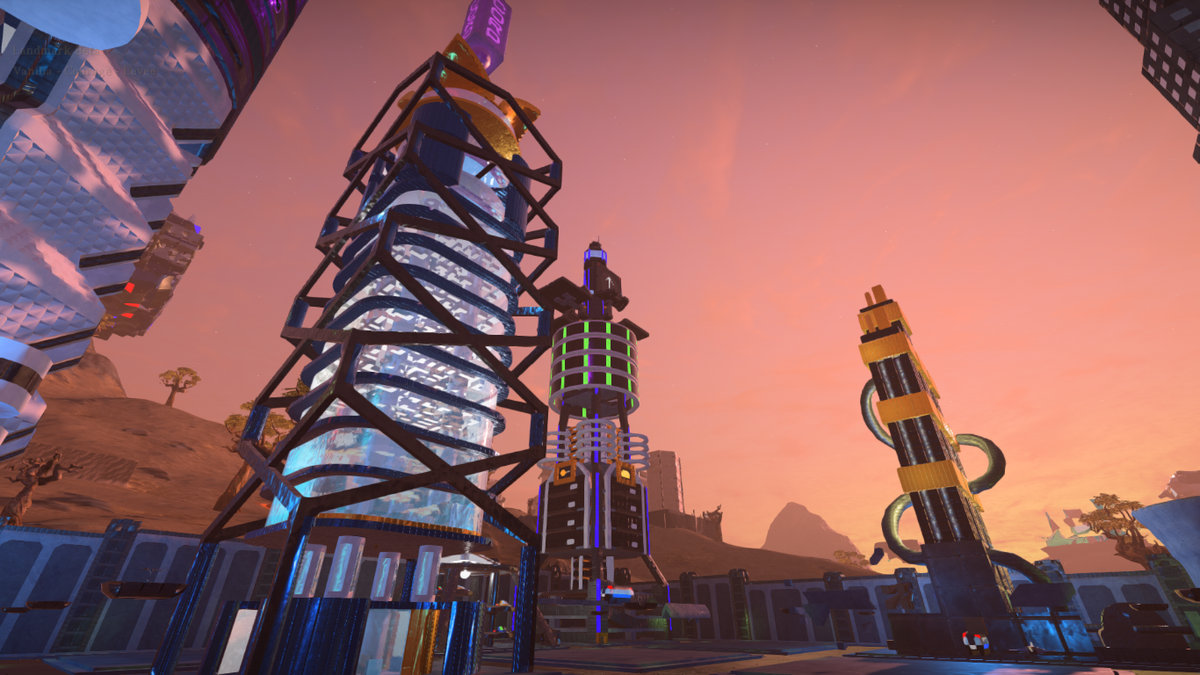 Optoider's tweet photo. Office building at Squishimus' New Landmark City on Courage/Levee #Blockheads @LandmarkGame #framekiller http://t.co/zAFMhZrQMy