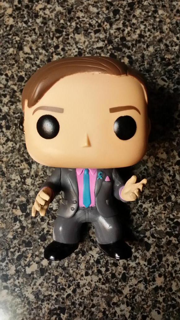 CrazyPear's tweet photo. Hey @FunkoPOPvinyl my mom got a Saul Goodman with two left hands! http://t.co/mLq3dz7jUo