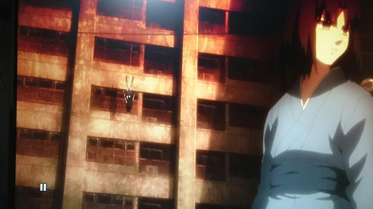 Rushiha るしは 休職中 Pa Twitter 空の境界 俯瞰風景 をdvd版で見返してるのだけど この作品はblu Rayで観るよりdvdの荒い画質の方が雰囲気合うね なんというか 貞子のvhs感 が増すというか それにしても 本作の投身自殺シーンは素晴らしいなぁ