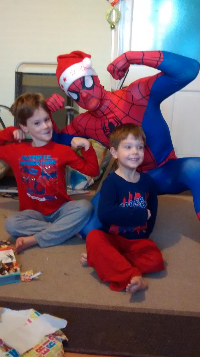 My boys had a #Marvel -ous Xmas