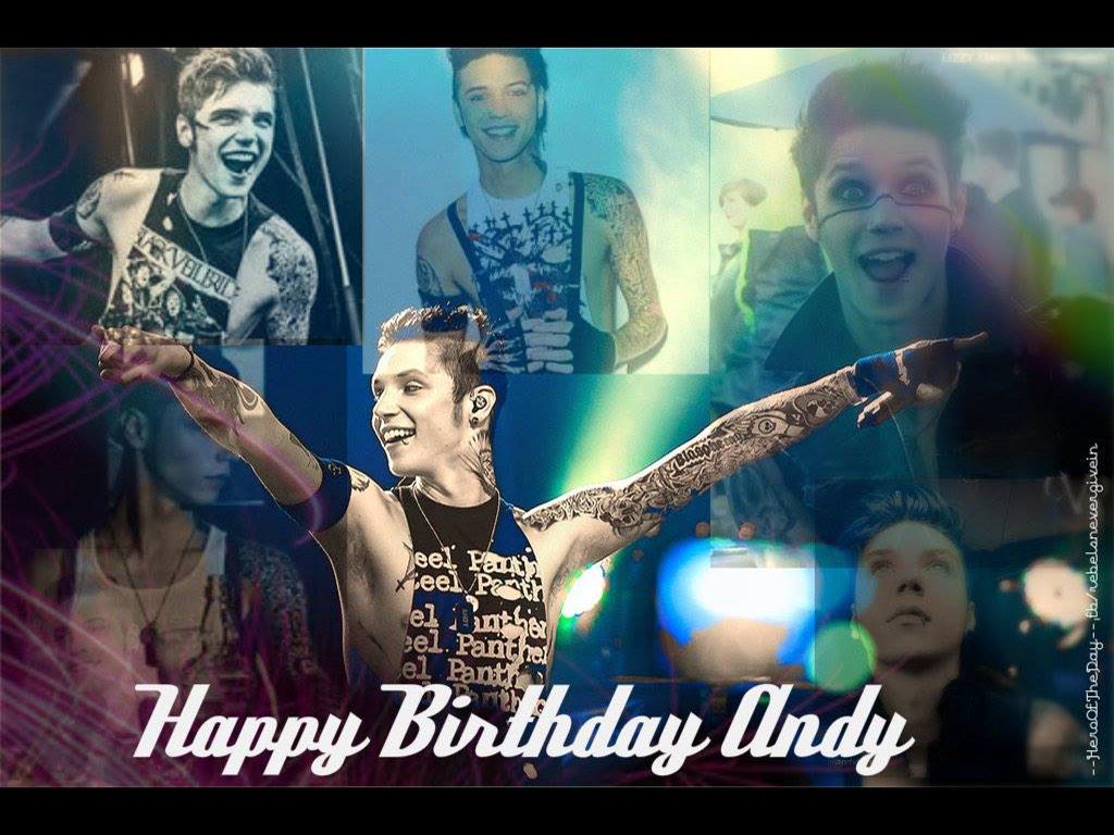 Happy Birthday Andy Biersack  