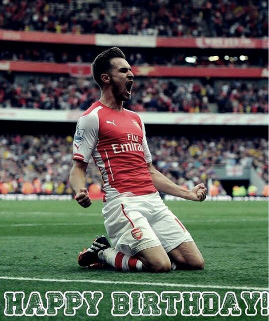 Happy birthday to AARON RAMSEY 