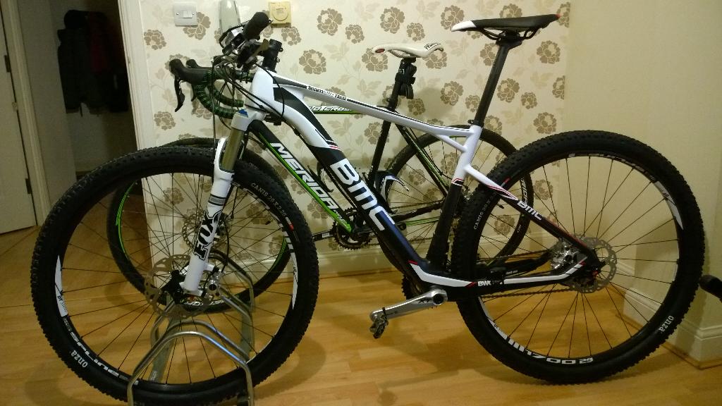 Gee_Coxon's tweet photo. Built n ready for a whizz round the estuary, so looking forward to fox ctd plush bobbing!! #bmc #foxforx http://t.co/cSvZh81hLf