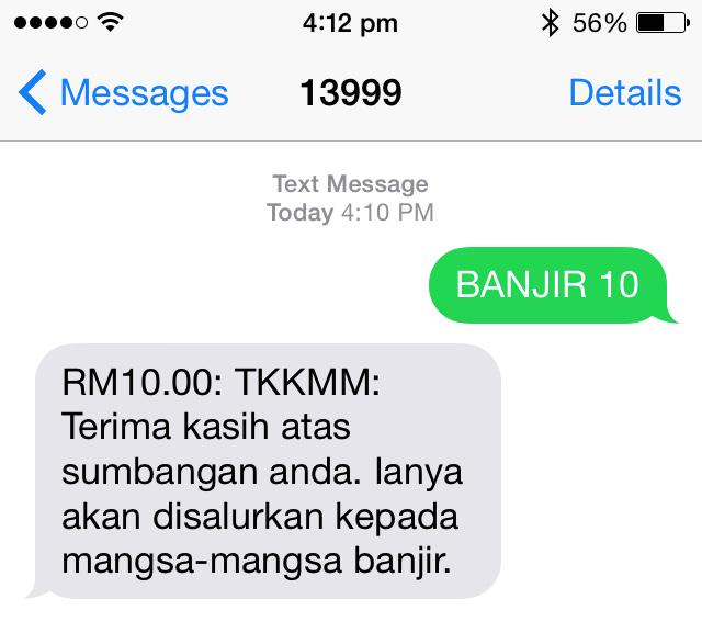 ahmdnazrafq's tweet image. Donate RM1, 3, 5, 10, 15, 20, 30, 40 or 50 for flood victims; eg: BANJIR 10 to 13999.

Info: skmm.gov.my/Media/Announce…