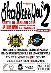 SKA BLESS YOU #2 w/  <a href="/OSBrevolt/">one step beyond</a> <a href="/DownbeatStomper/">Downbeat Stomper</a> <a href="/voodska_/">VOODSKA</a> <a href="/MadBushing/">MadBushingSka</a> <a href="/DancingTurtlee/">DancingTurtle Ska</a> <a href="/SteadyOfBuster/">Steady Of Buster</a> @thenewboiska