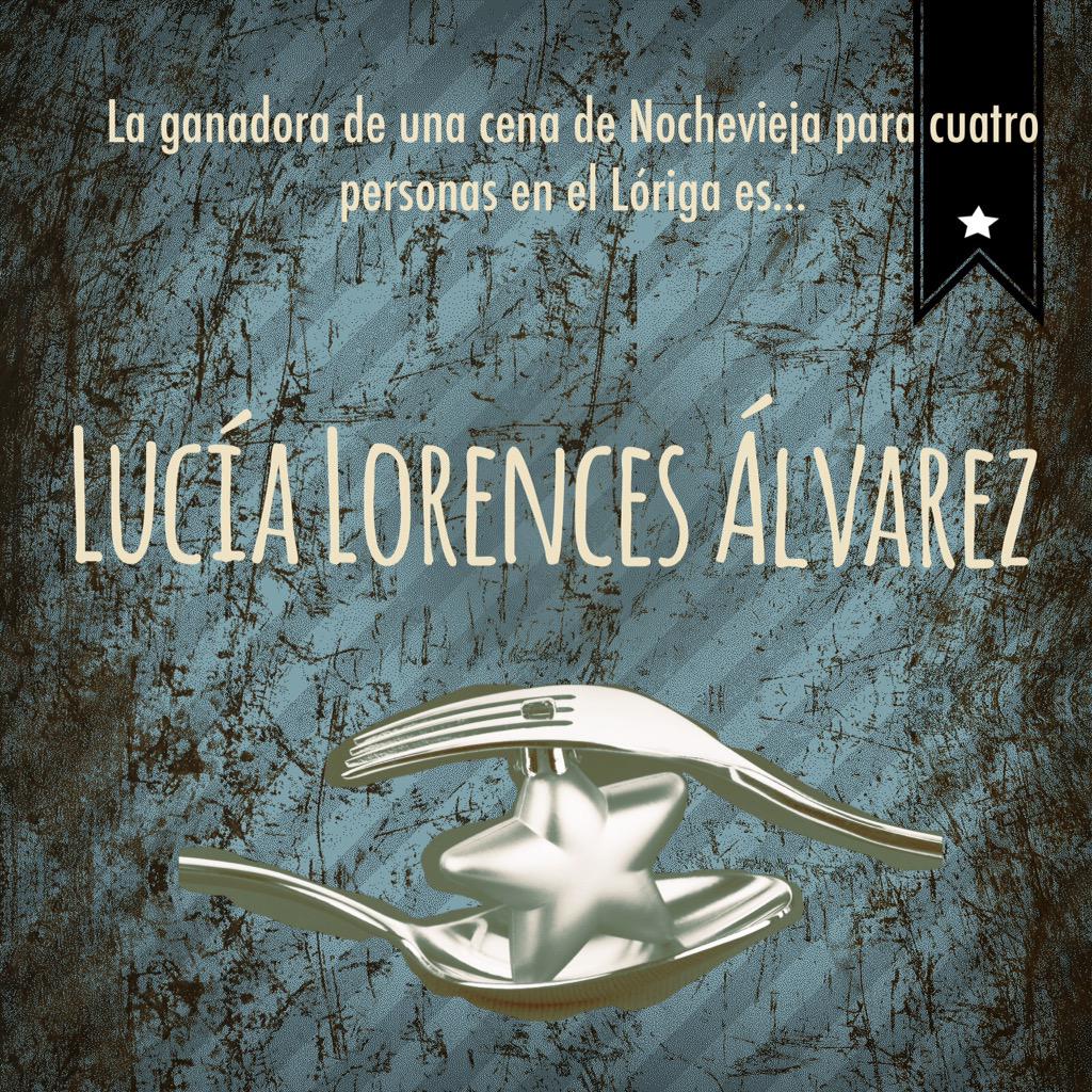 GrupoLoriga's tweet photo. Ya tenemos ganadora de una cena de Nochevieja para CUATRO personas en nuestro hotel. 

Lucía Lorences Álvarez http://t.co/GbuHToQlUe