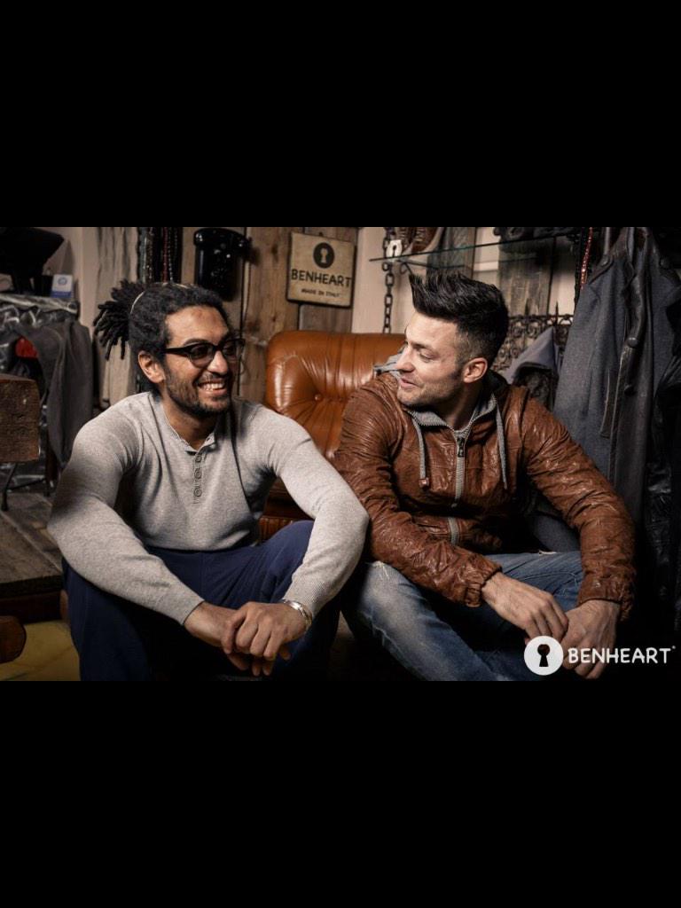 Io. Ed il mio amico Eugenio Colombo...