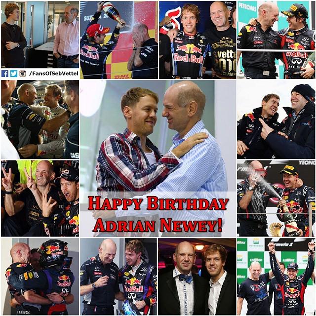 I liked a photo on Adrian Newey turns 56 today.

Happy Birthday Adrian! :)   