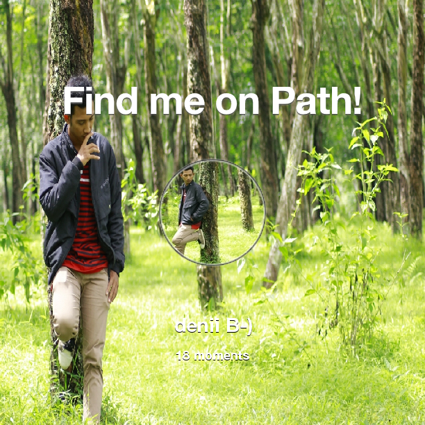 RahmaDenii's tweet photo. Find me on #Path now! Go to: http://t.co/u1IUrZAEm6! #thepersonalnetwork http://t.co/0jDJshRsyQ