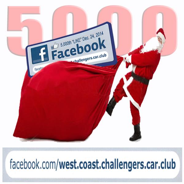 On Christmas Eve, Santa Claus brought us our 5,000th Facebook "Like". Thank you to all of our fans and supporters.