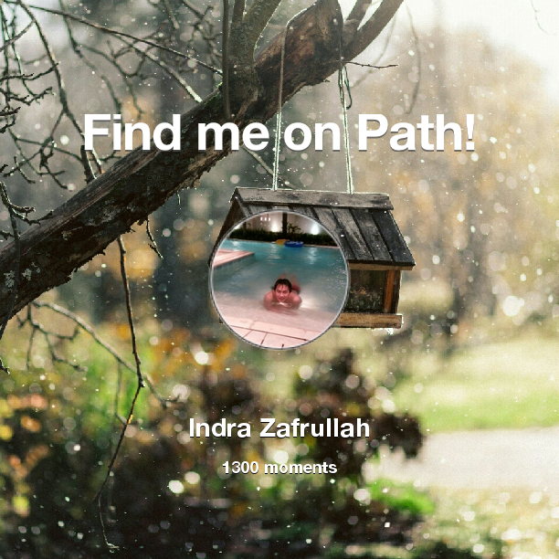 indra_100's tweet photo. I've shared 1,300 memories with my friends on #Path - see them now at http://t.co/0cVsErgtQD! #thepersonalnetwork http://t.co/QF0kxdqr2X