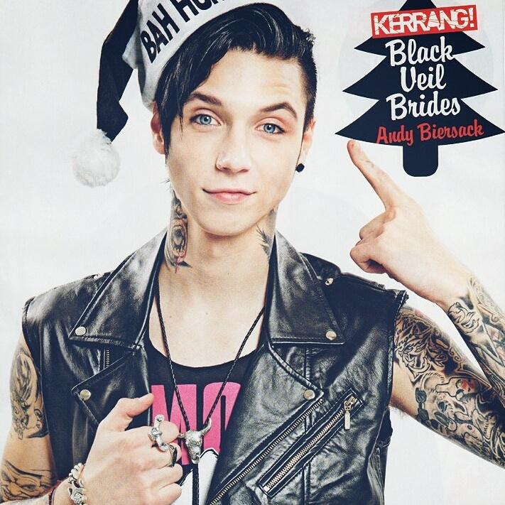 Today is the birthday of my favorite singer Andy Biersack. Happy Birthday! Good luck in the group and in life.    