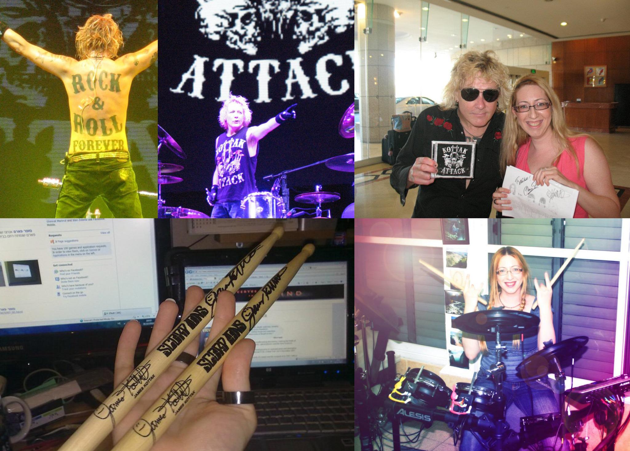 Thank you for pointing me in the right direction. Keep inspiring! Happy Birthday James Kottak! 