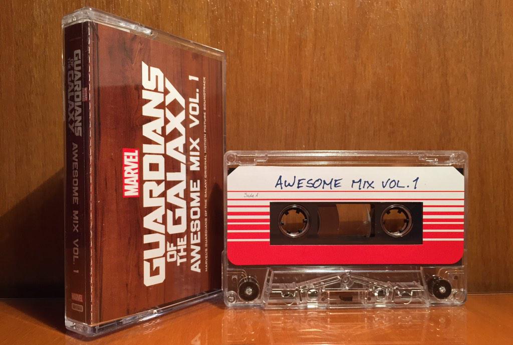 ComunidadMubis's tweet photo. Guardians Of The Galaxy - Awesome Mix Vol. 1 Cassette @mubis_es http://t.co/mHxSmunHwh