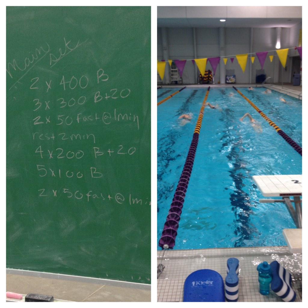 Right back at it this morning! Starting off with a nice tough base set #Rangernation #hardworkpaysoff 🏊💜#doubles