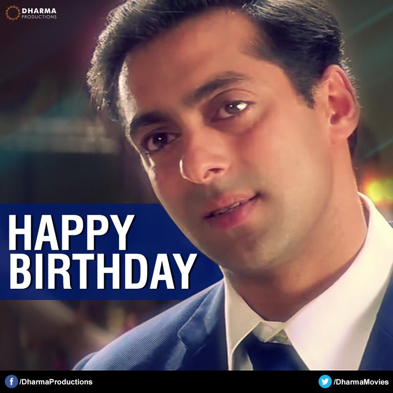 Wishing Salman Khan Happy Birthday! 