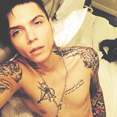 Happy birthday Andy Biersack 