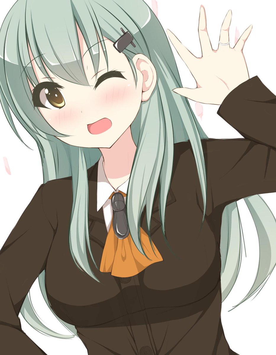 鈴谷Lv150記念に。専業主婦にしようかとも思ったけど、まだまだ一緒に戦って行きたいから新しく育て始めました。これから頑張ろうねっ! 