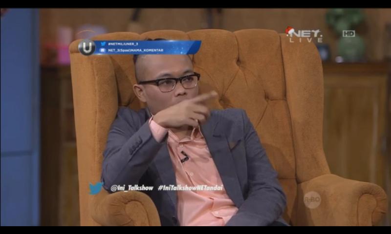 Aaja142Dewi's tweet photo. Di sini aja @newsuleprikitiw @Ini_Talkshow @netmediatama @Duosolpet #IniTalkshowNETandai http://t.co/JV3sC5AV0w
