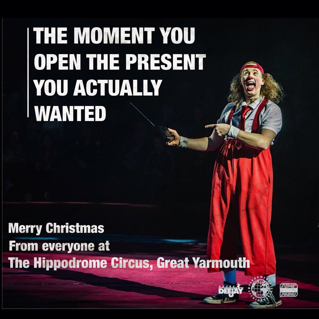hippodromeGY's tweet photo. Hope everyone is having a great Christmas http://t.co/vYLFUrosVD