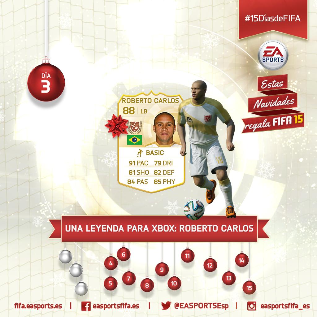 Día 3: ¡1 Roberto Carlos! RETWEET+FOLLOW para ganar #15DíasdeFIFA