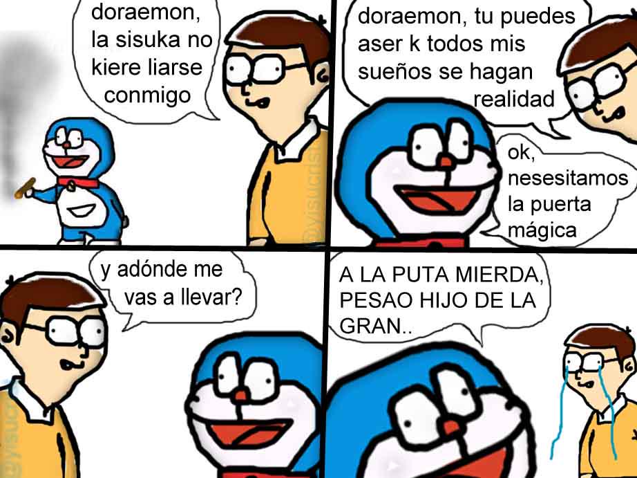yisucrist's tweet photo. doraemon no me hagas esto http://t.co/EDIRmOFQv7