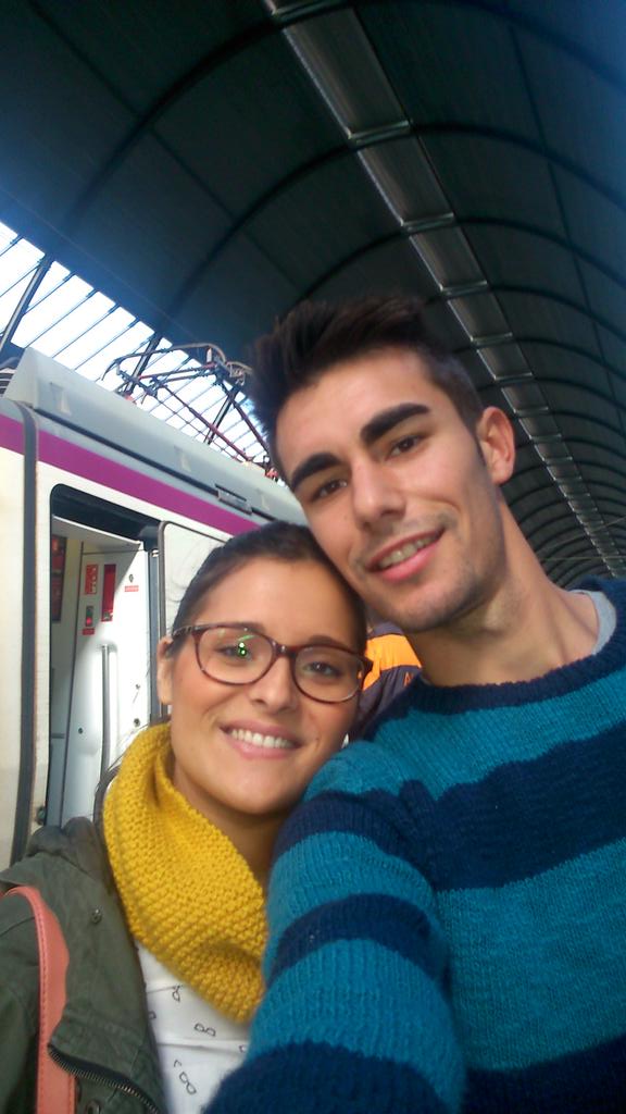 JaviiAguilarr's tweet photo. A pasar unos diitas por Madrid con la fea @MarisaaFdez ! http://t.co/nTp9k1VVyx