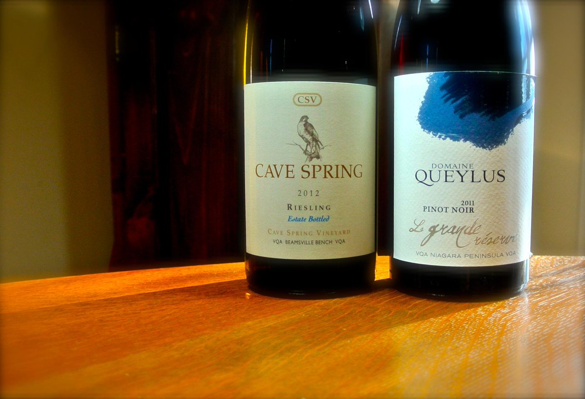 Niagara's 25 Most Thrilling Wines of the Year, Top Red @QueylusVin, Top White <a href="/CaveSpring/">Cave Spring Vineyard</a> bit.ly/1t5zxxi