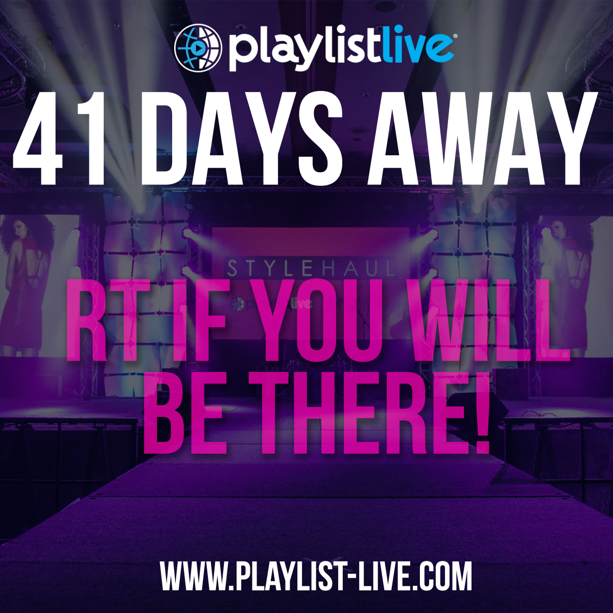 PlaylistLive's tweet image. Hey Playlisters! We are 41 days away from #playlistlive Orlando! #41daysaway