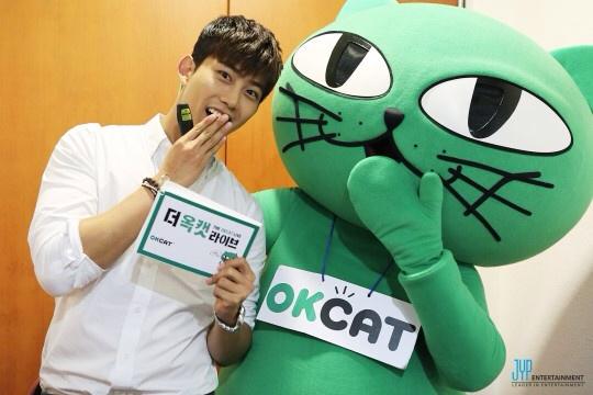 The manly and CEO of OkCat Happy birthday Ok Taecyeon    