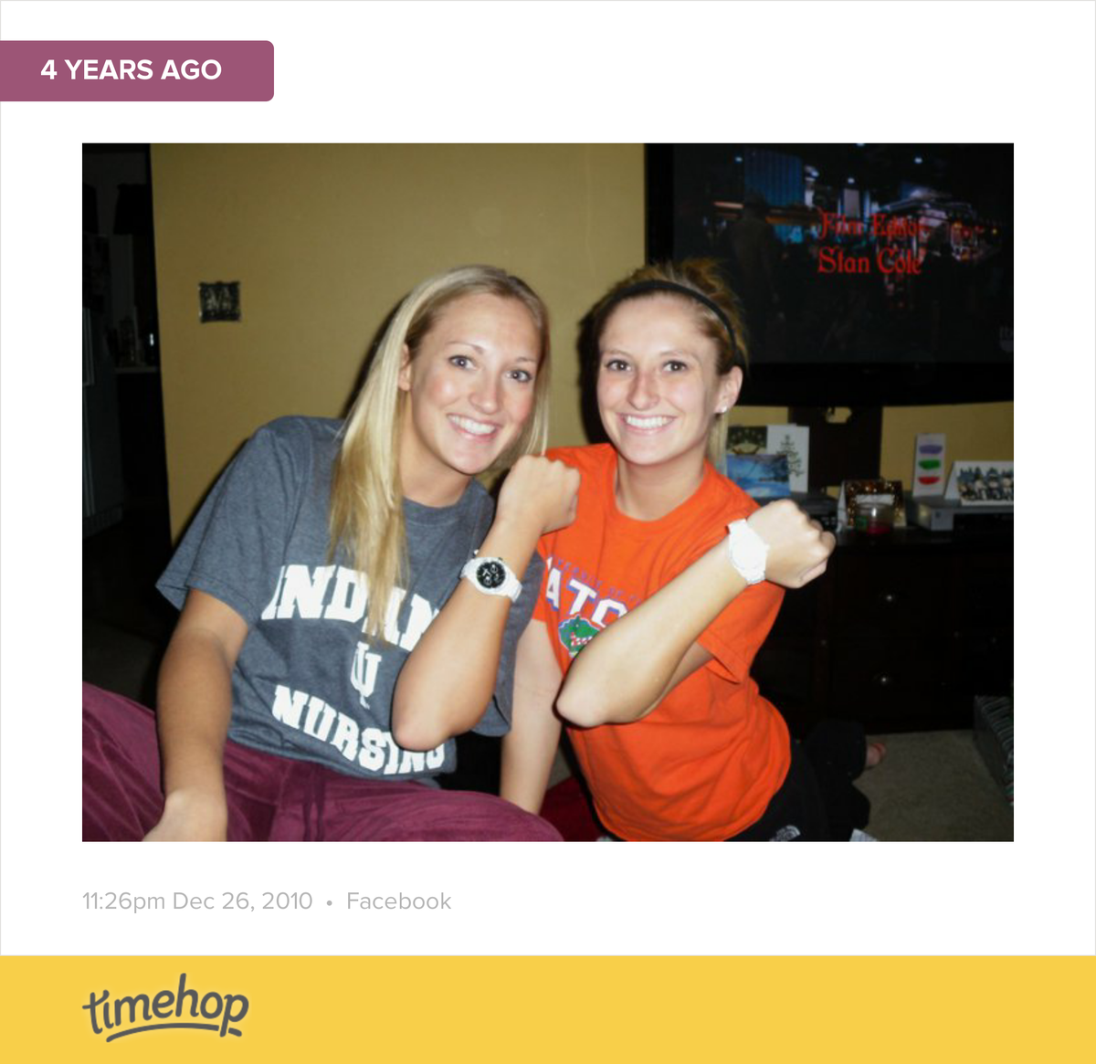 shelbyschwab's tweet photo. four years! crazy http://t.co/Y7EisG98dM http://t.co/YsIoZT0M3c