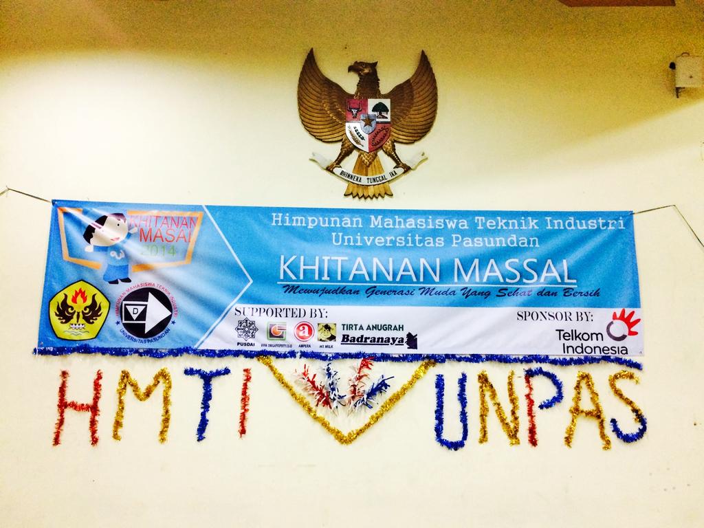 Semoga sukses ! "<a href="/HMTI_UNPAS/">HMTI UNPAS</a>: Mohon doanya untuk acara khitanan massal yg diadakan HMTI Unpas esok hari #SalamUnity "