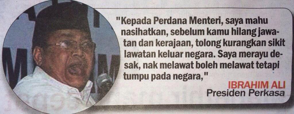 Kalau kondem PM, macai kemain lagi "kau bagus kau jadi PM la". MACAI baca ni depa ni semua kondem PM. Nak cakap apa?