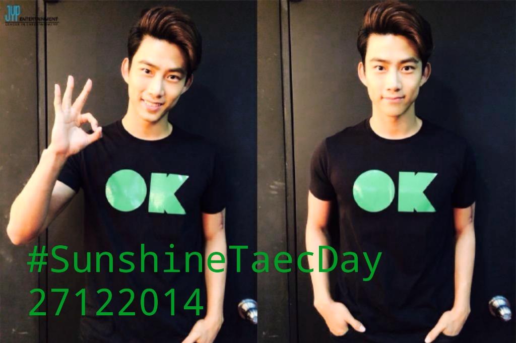 My the one and only handsome bias, Mr. Ok Taecyeon. Happy birthday!  