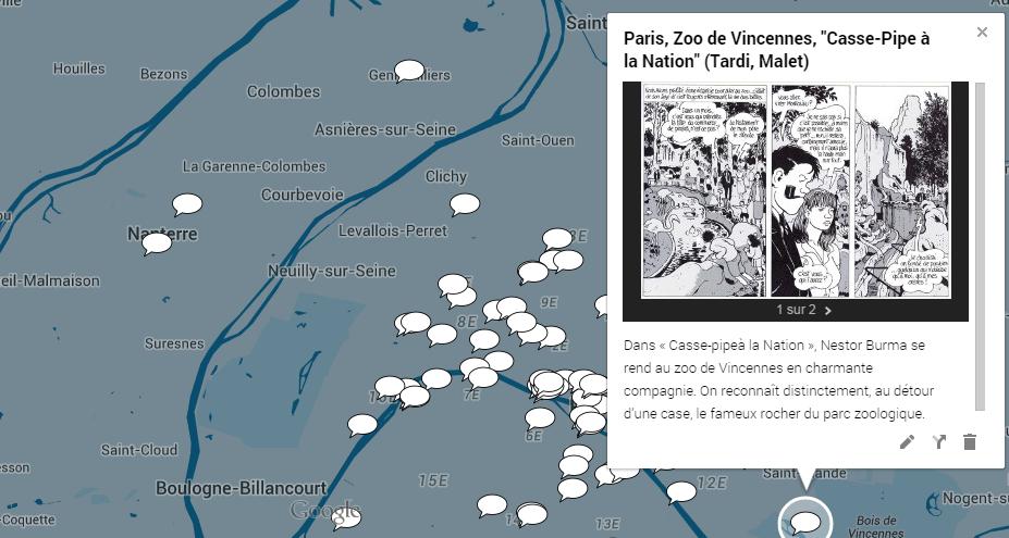 Mon cadeau de Noël : une carte interactive des BD qui évoquent l'Île-de-France. Enjoy! leparisien.fr/info-paris-ile…