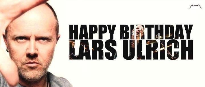 Happy Birthday Lars Ulrich! 